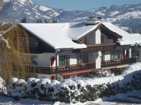 Gästehaus Schlegel im Winter