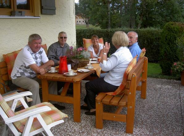 Nach einem ereichnisreichentag Wandertag
