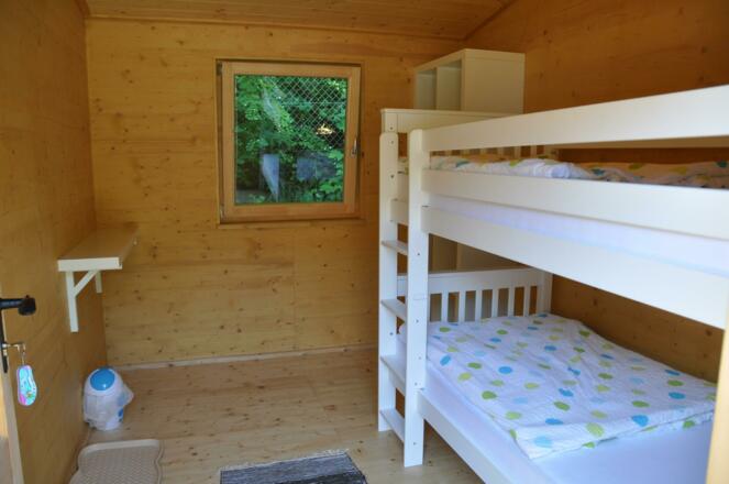 Campingplatz - Stellplätze eingezäunt