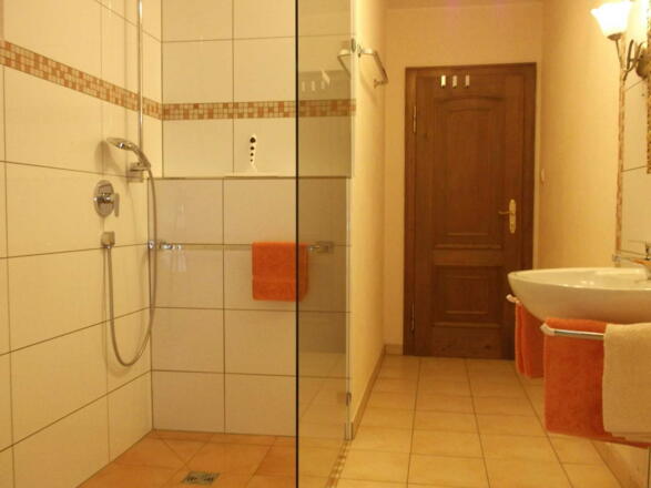 barrierefreie Dusche