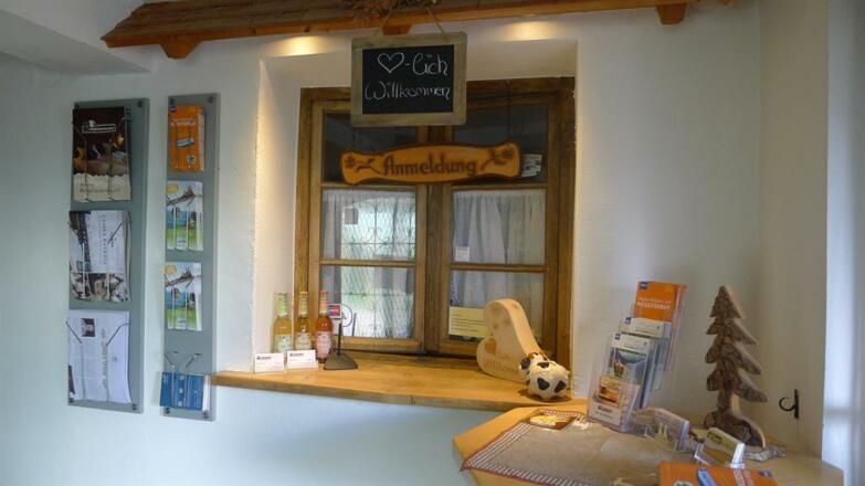 Rezeption beim Bergbauernwirt