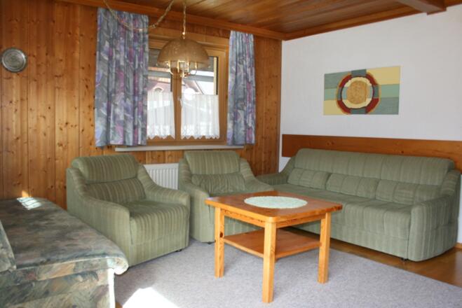 Wohnzimmer Apartment Hornspitz
