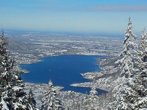 Ausblick vom Wallberg auf´n Tegernsee