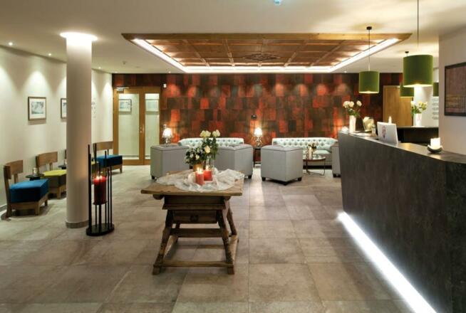 Neuer Lobby und Rezeptionsbereich