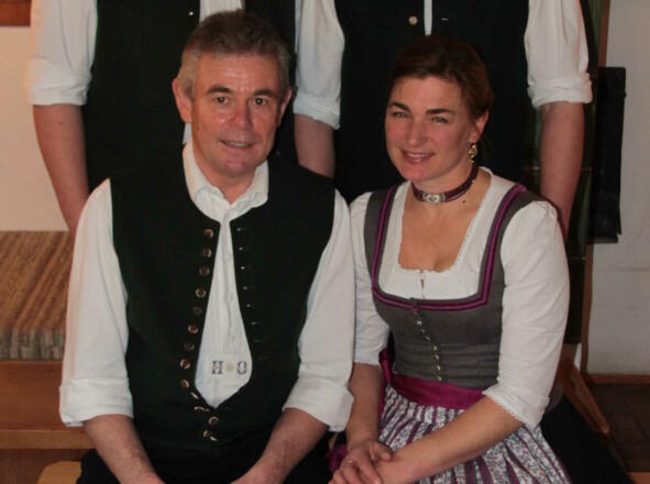Ihre Gastgeber Monika und Johann heißen Sie herzlich willkommen