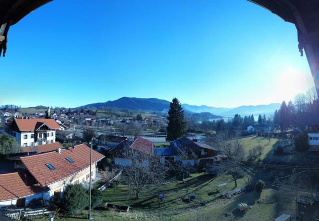 Blick vom Südbalkon