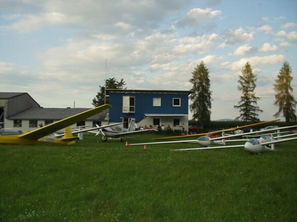 Segelflugplatz in Pupping