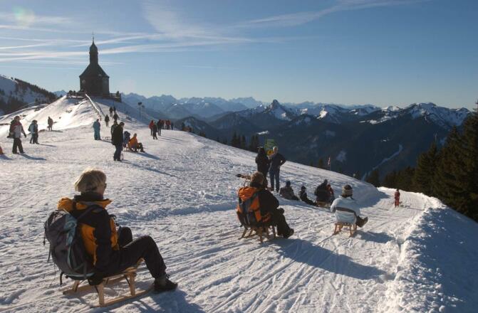 Rodelbahn vom Wallberg