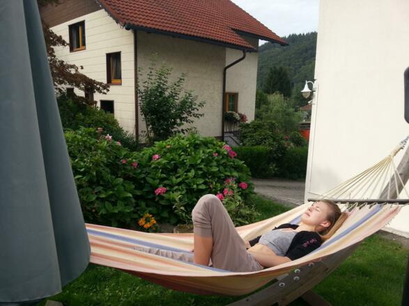 Relaxen in der Hängematte