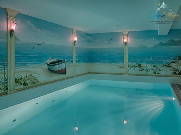 AquaMarie - Appartements, Hallenbad und Sauna