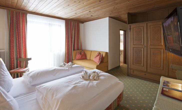Dreibettzimmer im Agathawirt