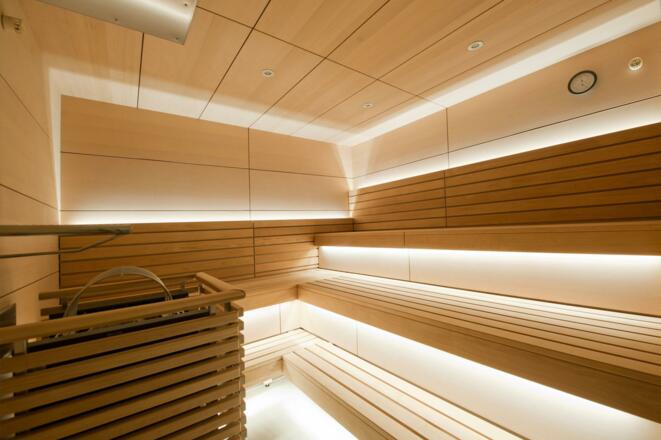 Großzügige Saunalandschaft