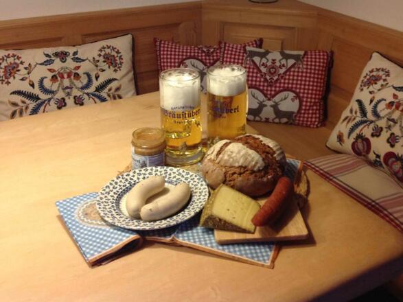 gemütliche Brotzeit