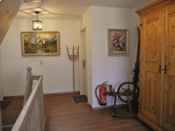 Die Diele im 1. OG bei den Ferienwohnungen 1 und 2