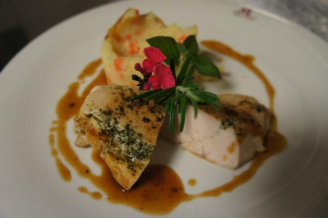 Kräutermenü Hauptgang