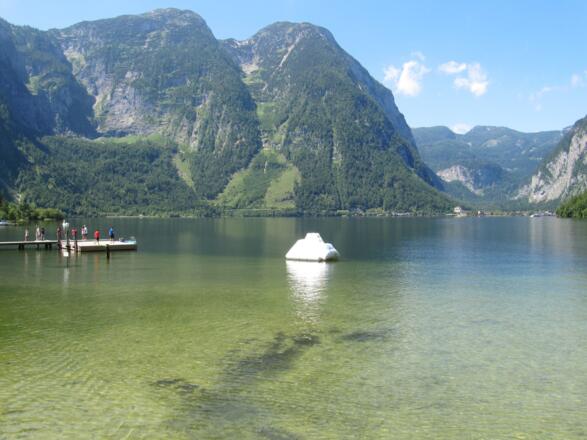 Strandbad Obertraun - Klettereisberg