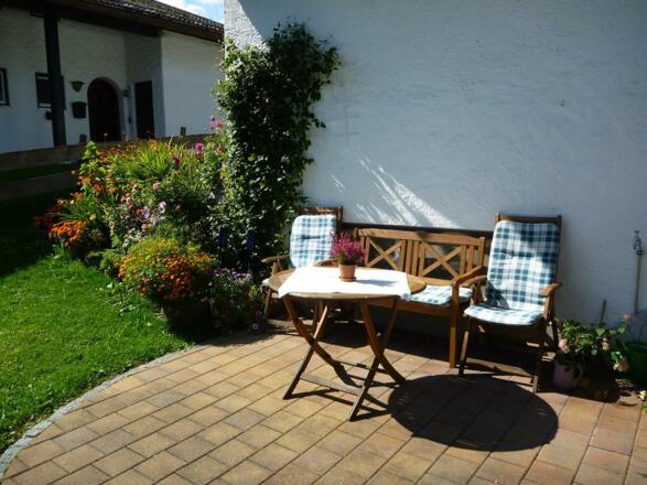 Haus Buhmann in Obermaiselstein - Terrasse