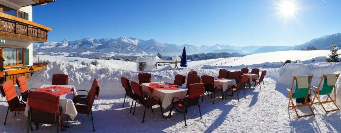 Freiterrasse- Winter 2