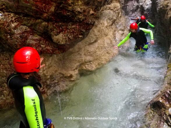 Canyoning Galitzenklamm in Osttirol