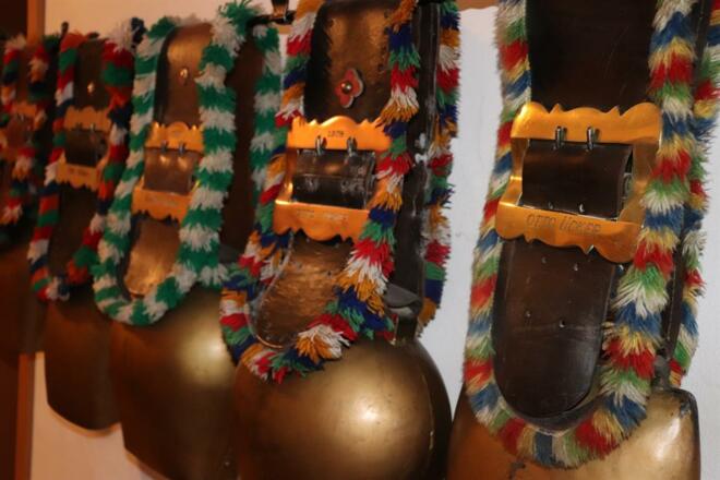 Kuhschellen im Landhaus Ücker