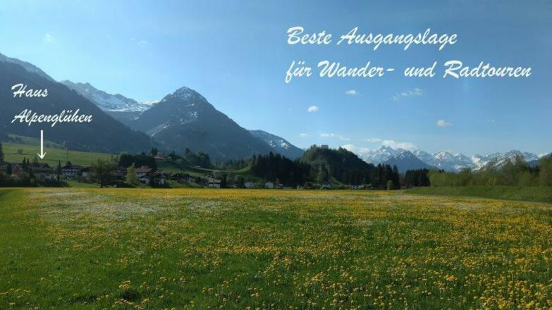 Ausblick nach Oberstdorf