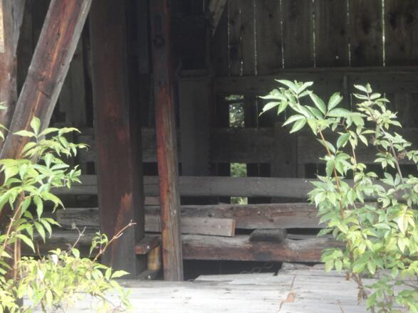 Blick ins innere der Mühle