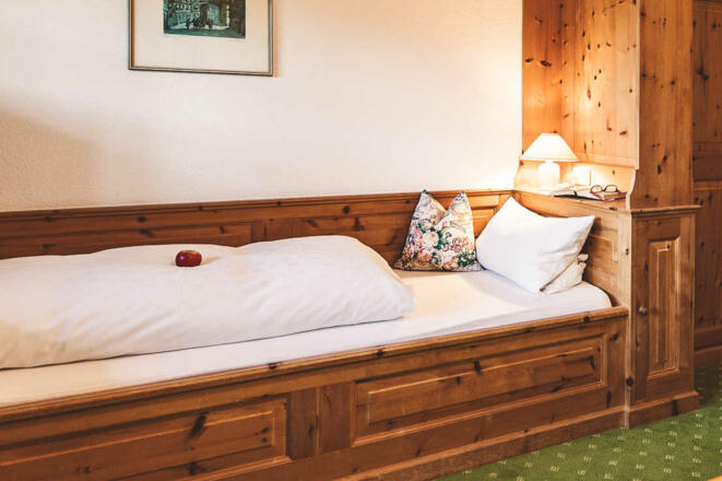 Unsere heimeligen Einzelzimmer