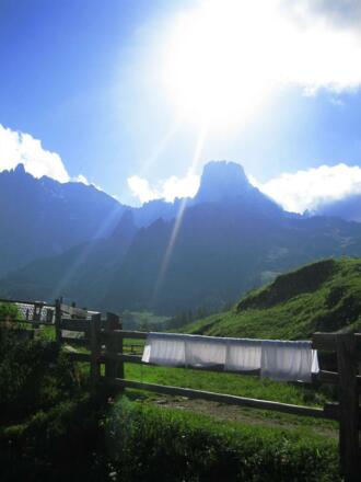 Bischofsmütze Gosaukamm Loseggalm