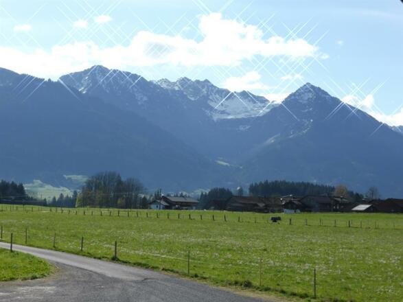 Von rechts Rubihorn, Nebelhorn, Entschenkopf