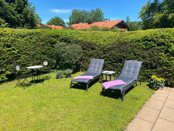 Sonniger Privatgarten zur alleinigen Benutzung
