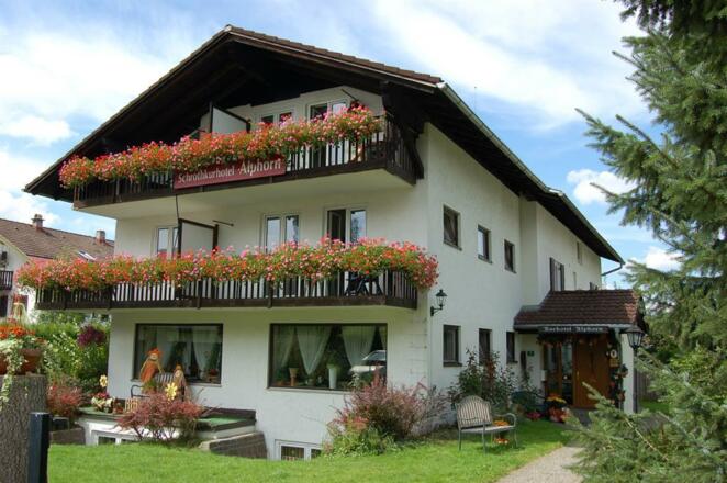 Hotel im Sommer