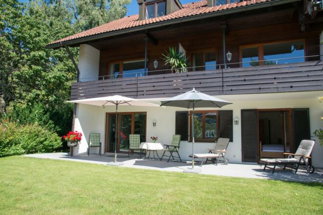 Ansicht Haus vom Garten aus