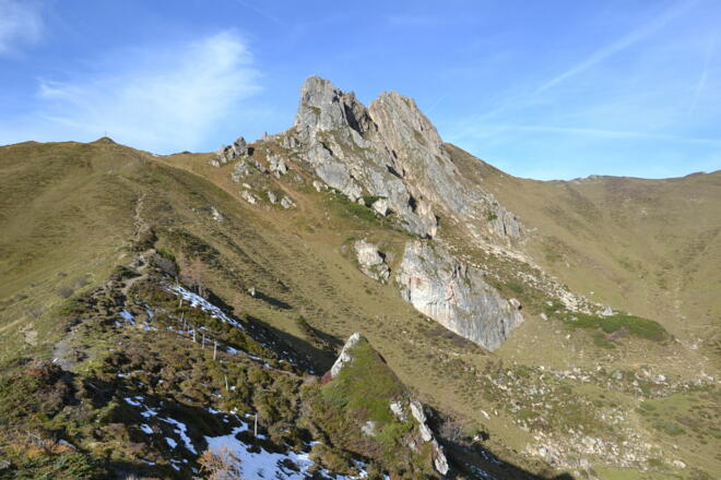 Die Arlspitze im Aualmgebiet