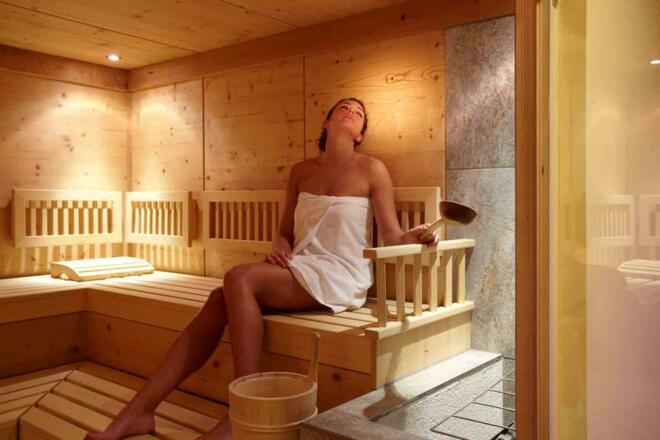 Finnische Sauna