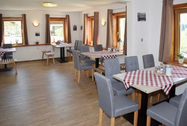 Überblick Frühstücksraum