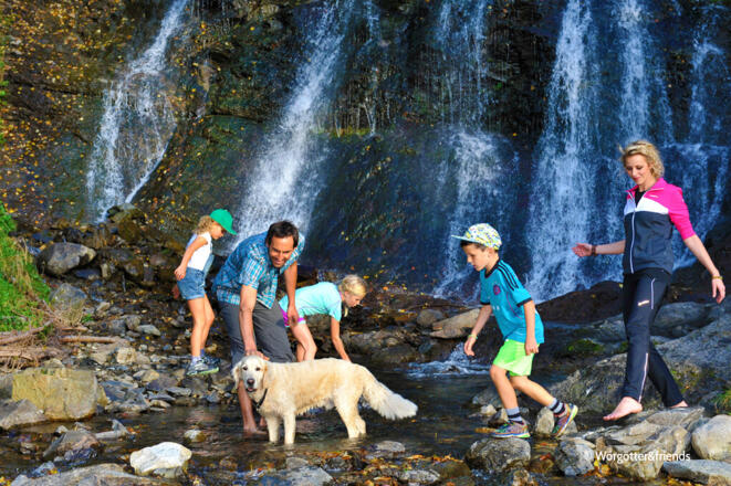 Naturerlebnisweg Hart im Zillertal Schleierwasserfall