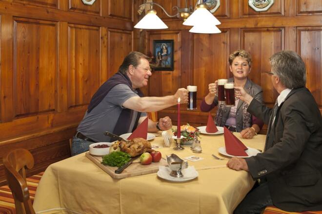 Gut essen und trinken