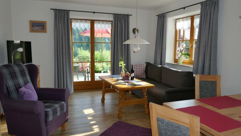 FEWO Köpfle*** Wohnzimmer mit Südblick
