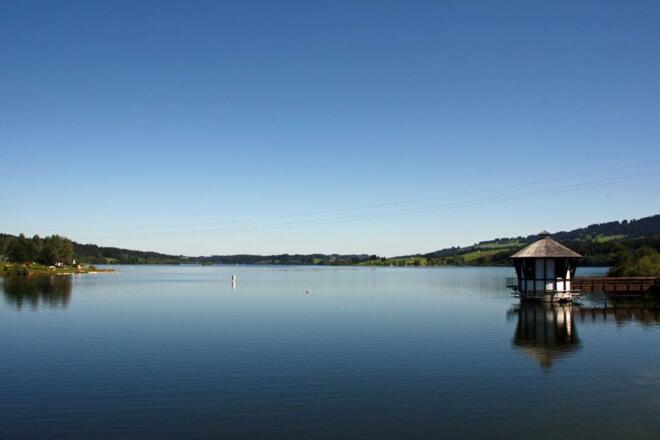 der Rottachsee zum Baden, Segeln oder nur Genießen