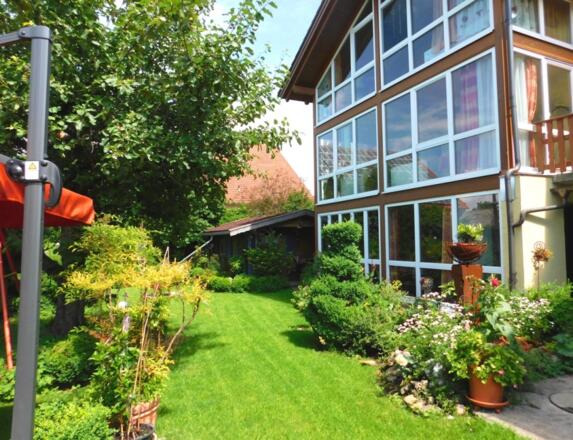 Mitten im Gruenen wohnen