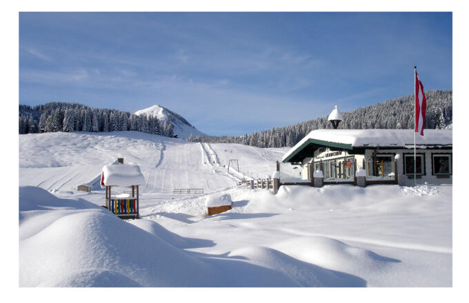 Lienbachhof verschneit