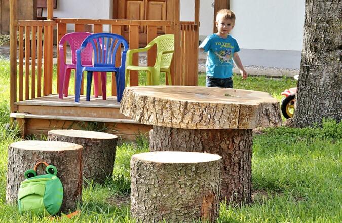 Unsere neue Zwergerlsitzgruppe