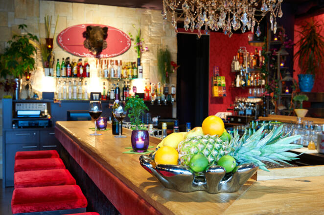 Innenansicht \&quot;Basilikum\&quot; die Bar