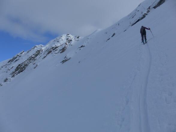 Heidentempel Nordflanke