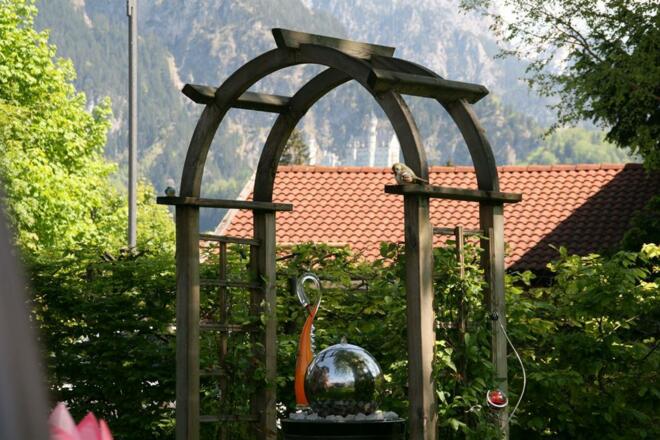 Garten mit Schlossblick