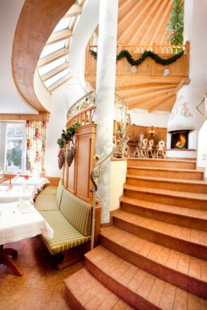 Eingangsbereich im Hotel Bergrose