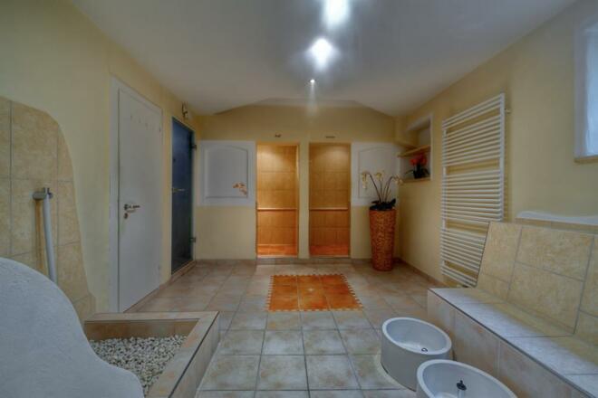 Kleiner Wellnessbereich