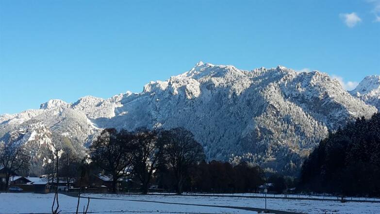 freier Blick auf Tegelberg