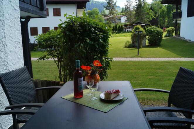 Blick von der Terrasse