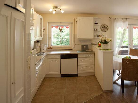 Küche von Fluransicht